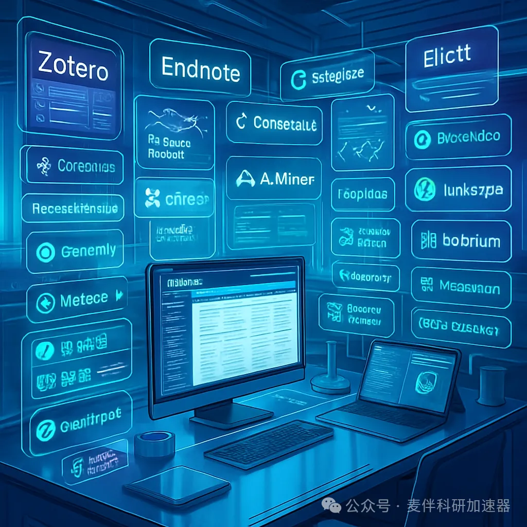 当试用了多款科研辅助工具后，我们决定自己做一款